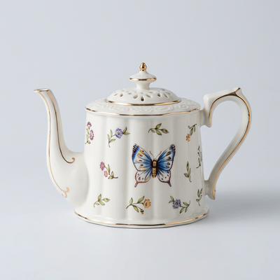 Bule Cerâmica 1L Papillon Lilian Design