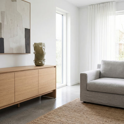 Vaso Vidro Oliva 32,5x18x19cm Mart