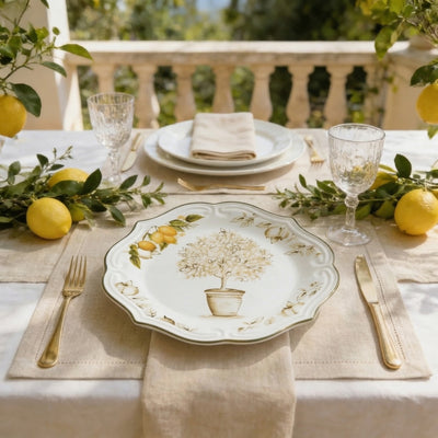 PRÉ-VENDA: Sousplat Cerâmica Toscana 33cm Scalla