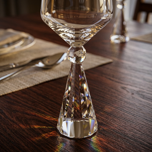 PRÉ-VENDA: Jogo 6 Taças de Vinho em Vidro com Esfera Transparente Pure Linha Sintonia 595ml