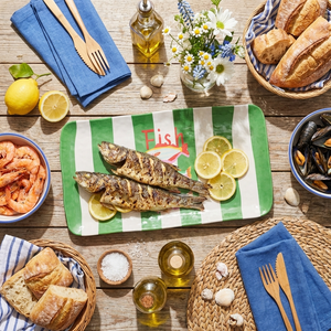 Travessa Retangular Melamina Les Sardines