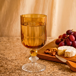 Taça para Água Solea Âmbar Linha Sintonia 350ml