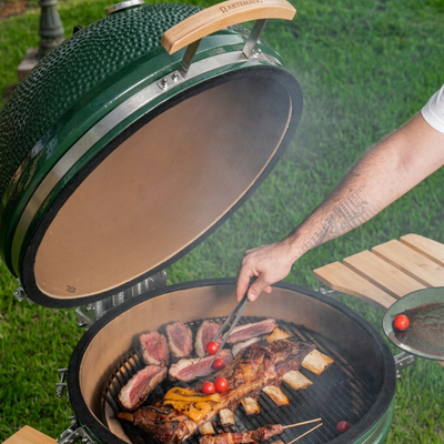 Churrasqueira Kamado Verde Artemano Max 27 Polegadas