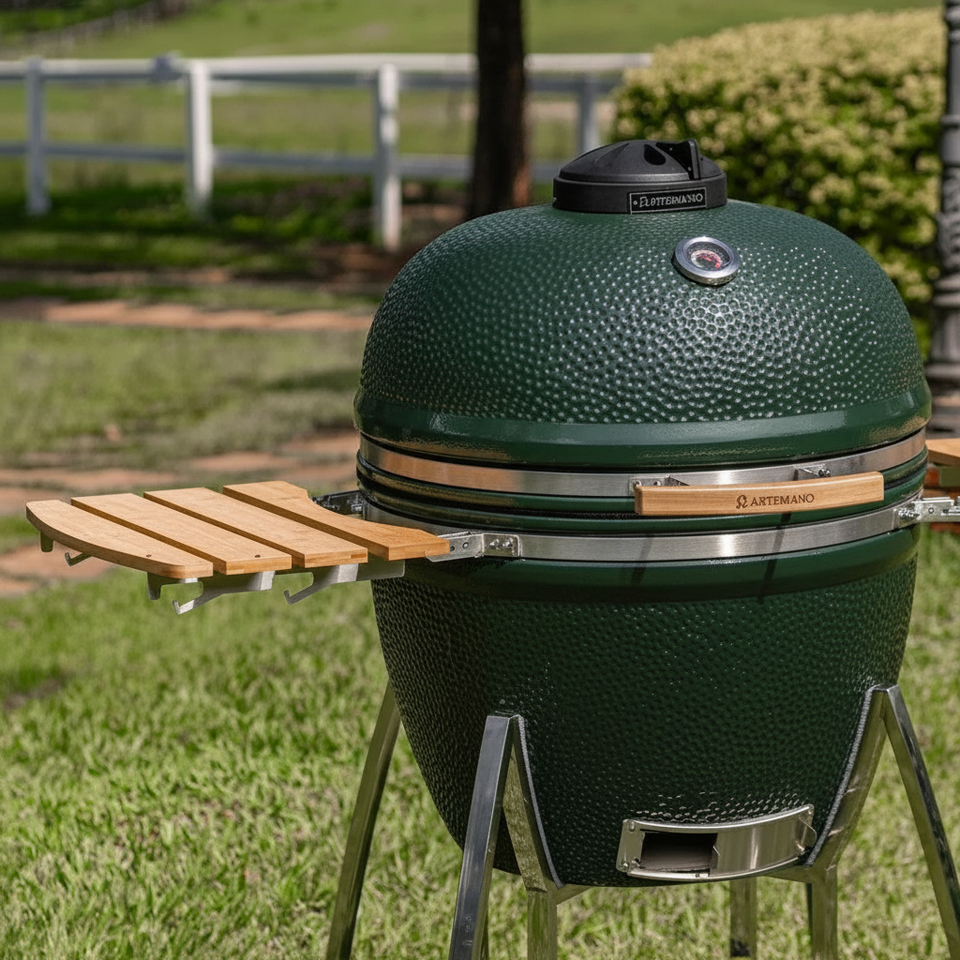 Churrasqueira Kamado Verde Artemano Max 27 Polegadas