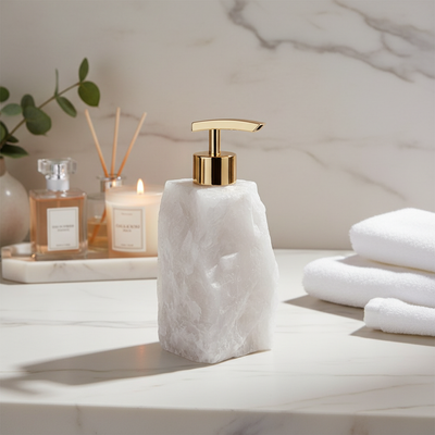 Dispenser para Sabão Quartzo Branco 45ml