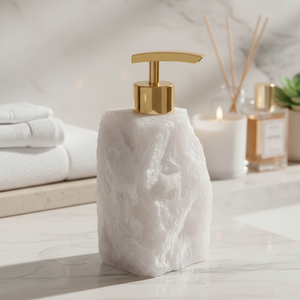 Dispenser para Sabão Quartzo Branco 45ml