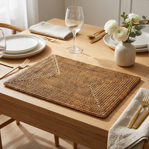 Jogo Americano em Rattan Paya Retangular 46x31cm