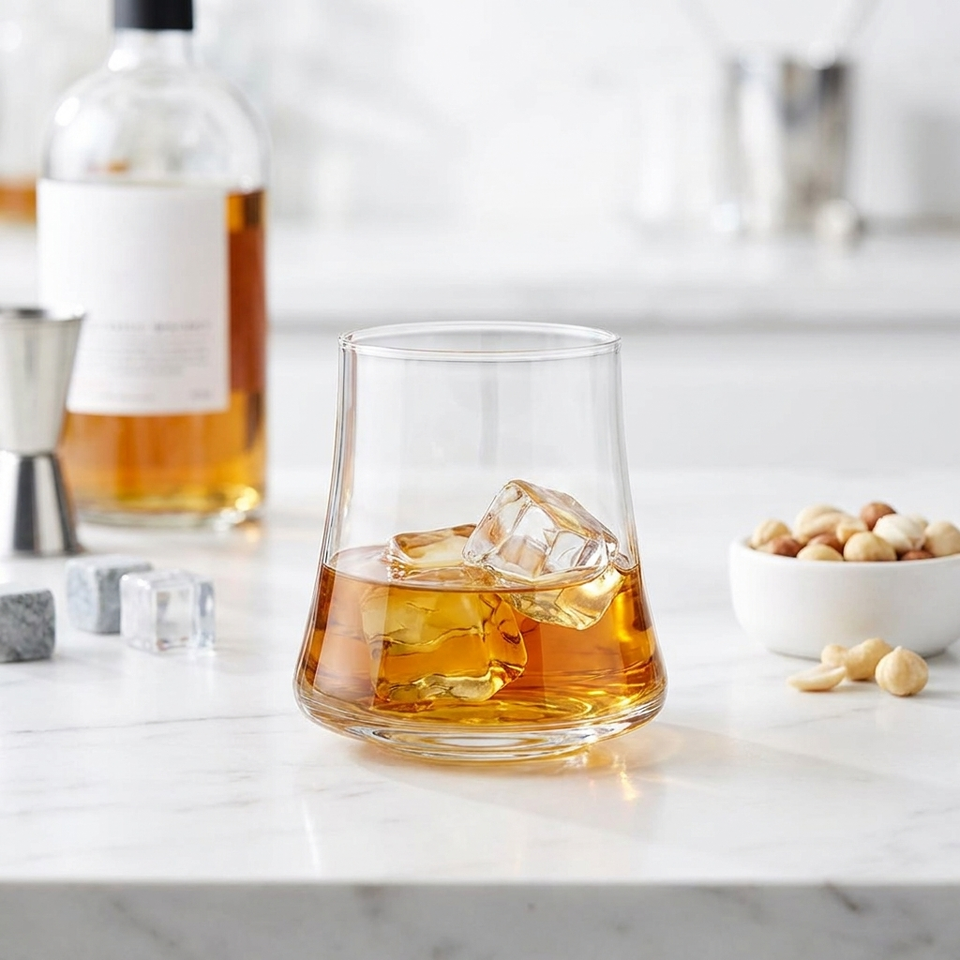 Kit com 6 Copos para Whisky em Cristal Reserva 350ml