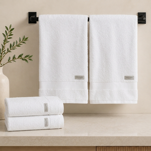 Kit de Banho 4 Pçs Borgia Branca Trussardi