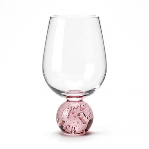 PRÉ-VENDA: Conjunto 6 Taças base Esfera Rosa Sphere 450ml