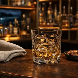 Jogo 4 Copos para Whisky em Vidro Estrella 360ml Pasabahçe