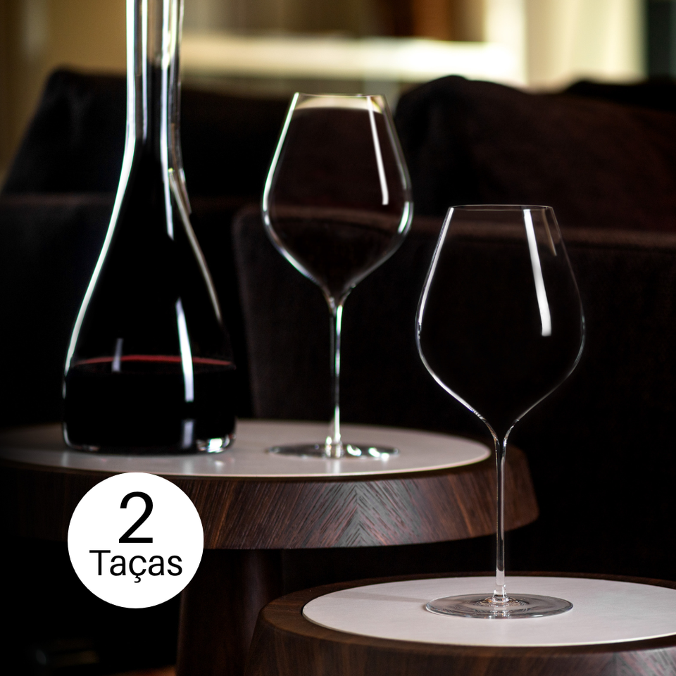 PRÉ-VENDA: Jogo 2 Taças Cristal para Vinho Tinto 770ml Maison Lehmann