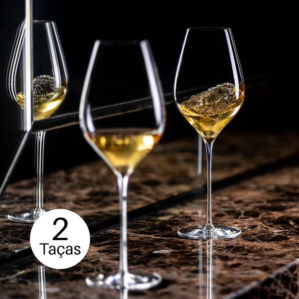 PRÉ-VENDA: Jogo 2 Taças Cristal para Vinho 430ml Maison Lehmann
