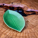 Folha Decorativa Cerâmica Banana Leaf Verde 26,5x15,5x2cm