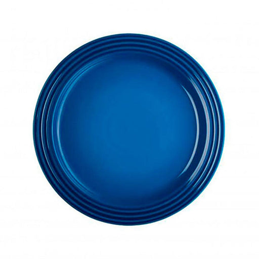 Prato de Sobremesa Cerâmica 22cm Azul Marseille Le Creuset