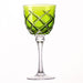Taça em Cristal Lapidado 33 para Vinho 25 Verde Claro Artemano